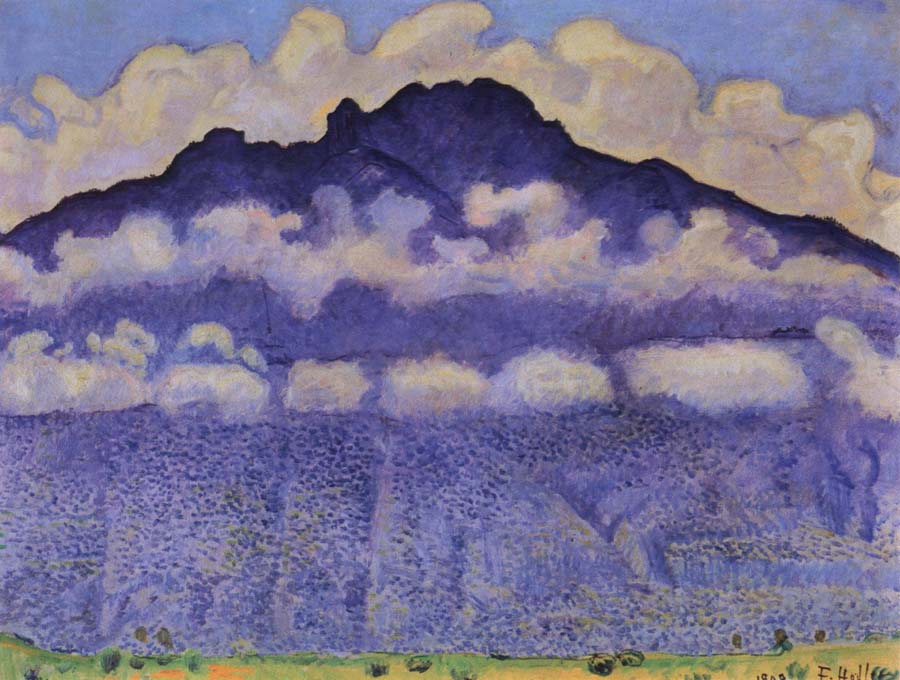 Ferdinand Hodler mountain scene